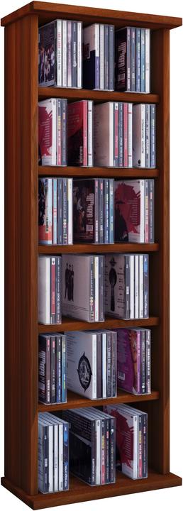 Produktbild VCM Holz CD DVD Stand Regal Vostan (31 x 18 x 92 cm)