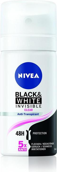Produktbild NIVEA Invisible for Black & White (Spray, 35 ml)