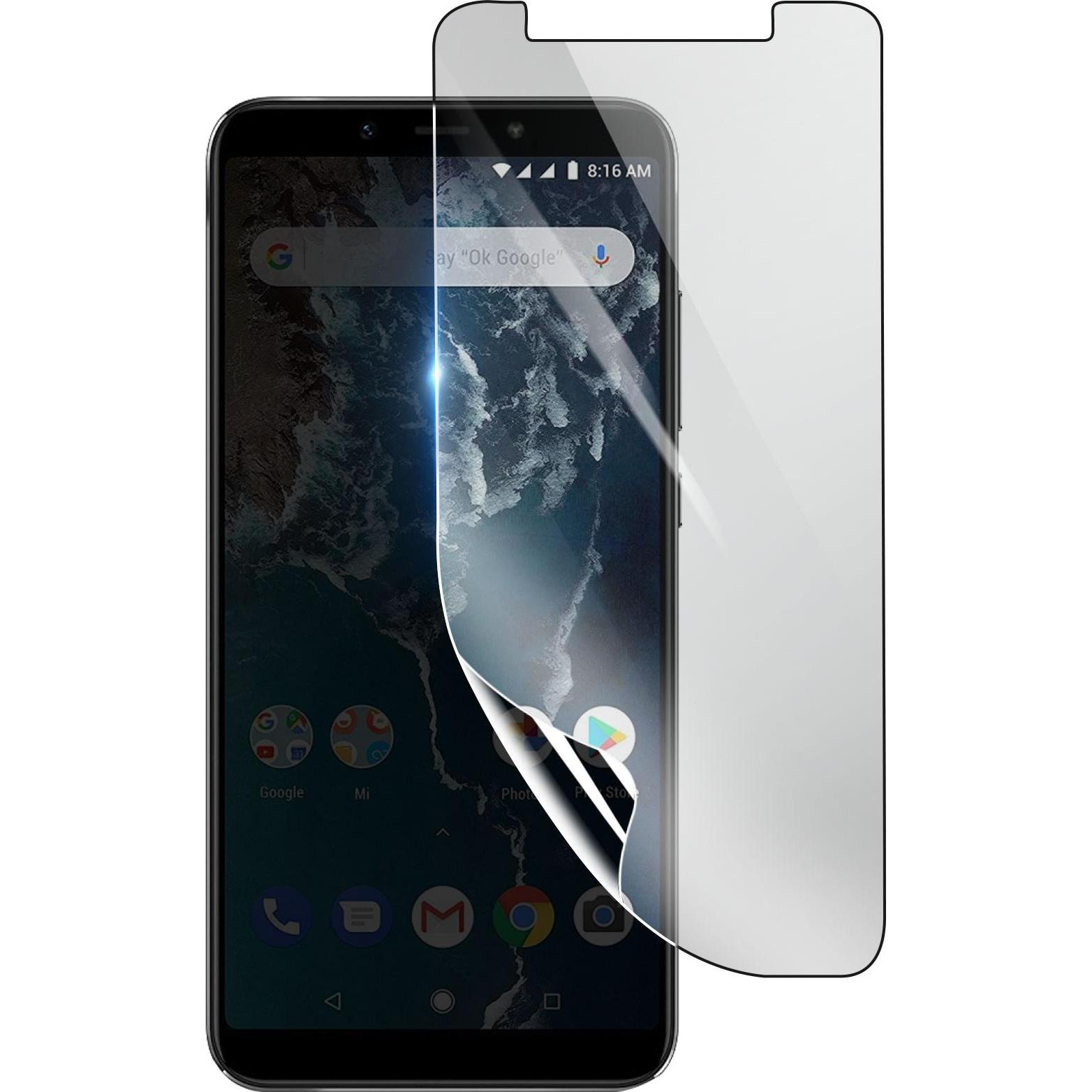 3MK Hydrogel Bildschirmfolie für Xiaomi Mi A2 Lite (1 Stück, Xiaomi Mi A2 lite), Smartphone Schutzfolie, Transparent