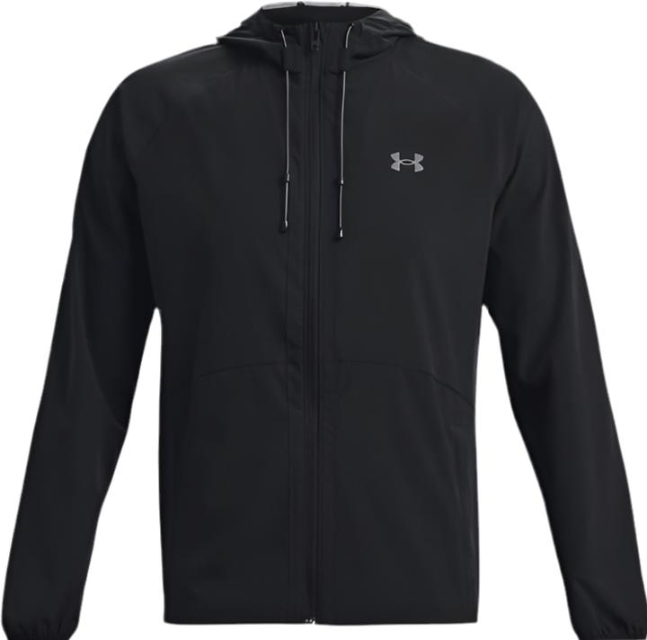 Christina Aguilera Under Armour Stretch Woven Windbreaker Jacket Black Man (XL)