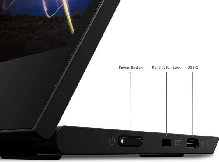Actual product image Lenovo ThinkVision M15 (1920 x 1080 pixels, 15.60")