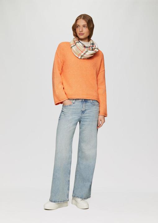 Immagine prodotto s.Oliver Snood Karierter Loop-Schal aus Viskosemix