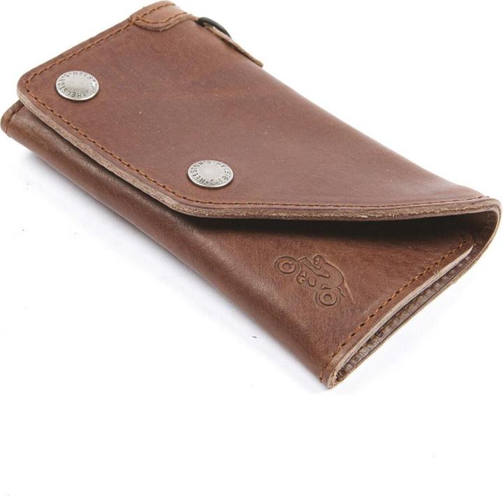 Helstons Motorrad-Brieftasche aus Leder