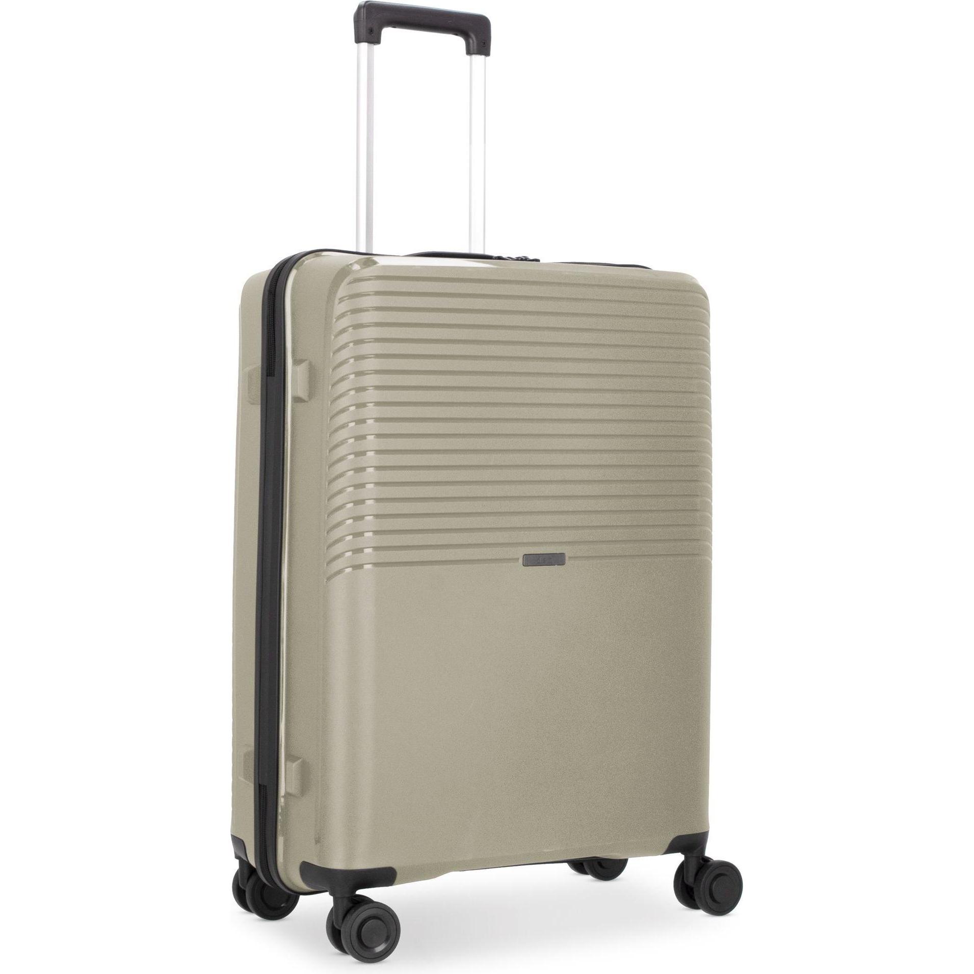 Thumbnail - D&N, Koffer, Travel Line 4000 Mittelgrosser Koffer, Beige, (69 l, L (90 - 115l))