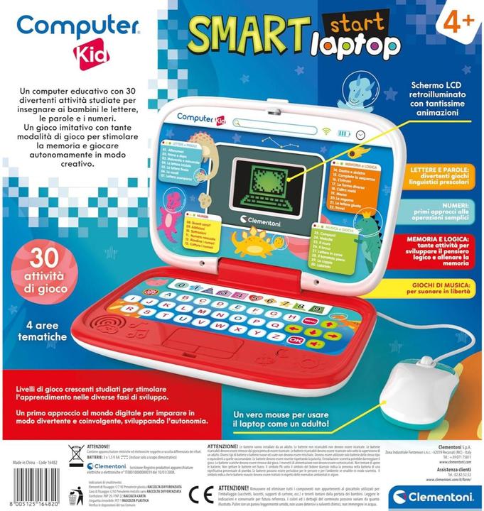Actual product image Clementoni Smart Start Laptop 4+ (Italian)