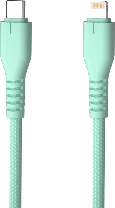 Immagine prodotto Qualo nylon cable USB-C - Lightning 1.5m 2,4A mint QKN-CL-21 (1.50 m, 12 W)