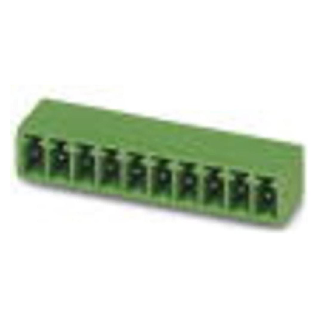 Phoenix Contact Contactdoosbehuizing MC Aantal polen Totaal 17 Tussenruimte: 3,5 mm 1844362 50 st., Kabels + Stekkers, Groen
