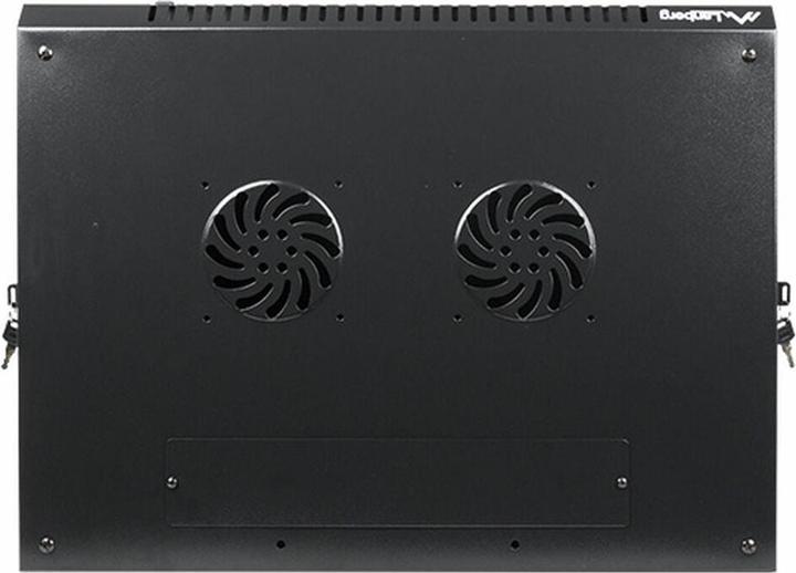 Produktbild Lanberg Wand- Rack 19 " 12U 600X450mm Schwarz (12 HE, 19 Zoll Rack)
