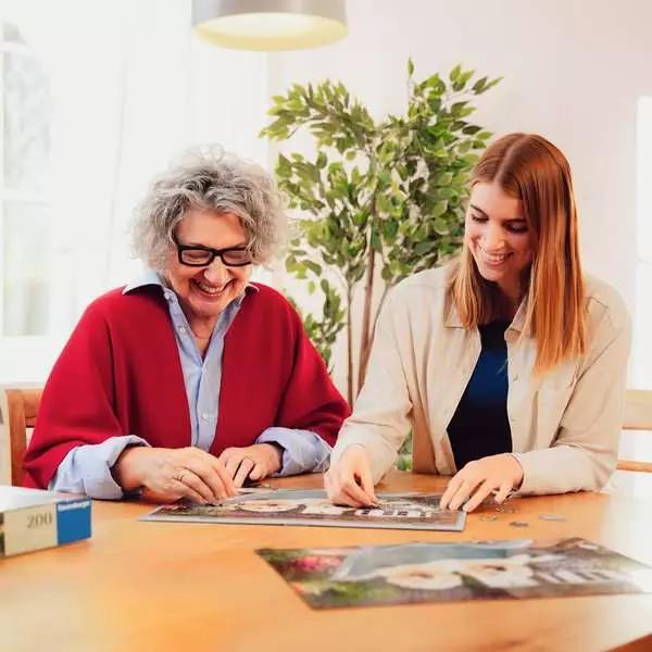 Immagine prodotto Ravensburger Puzzle 12001364 - Finestra di fiori - Puzzle per anziani e senior, con 100 (100 pezzi)