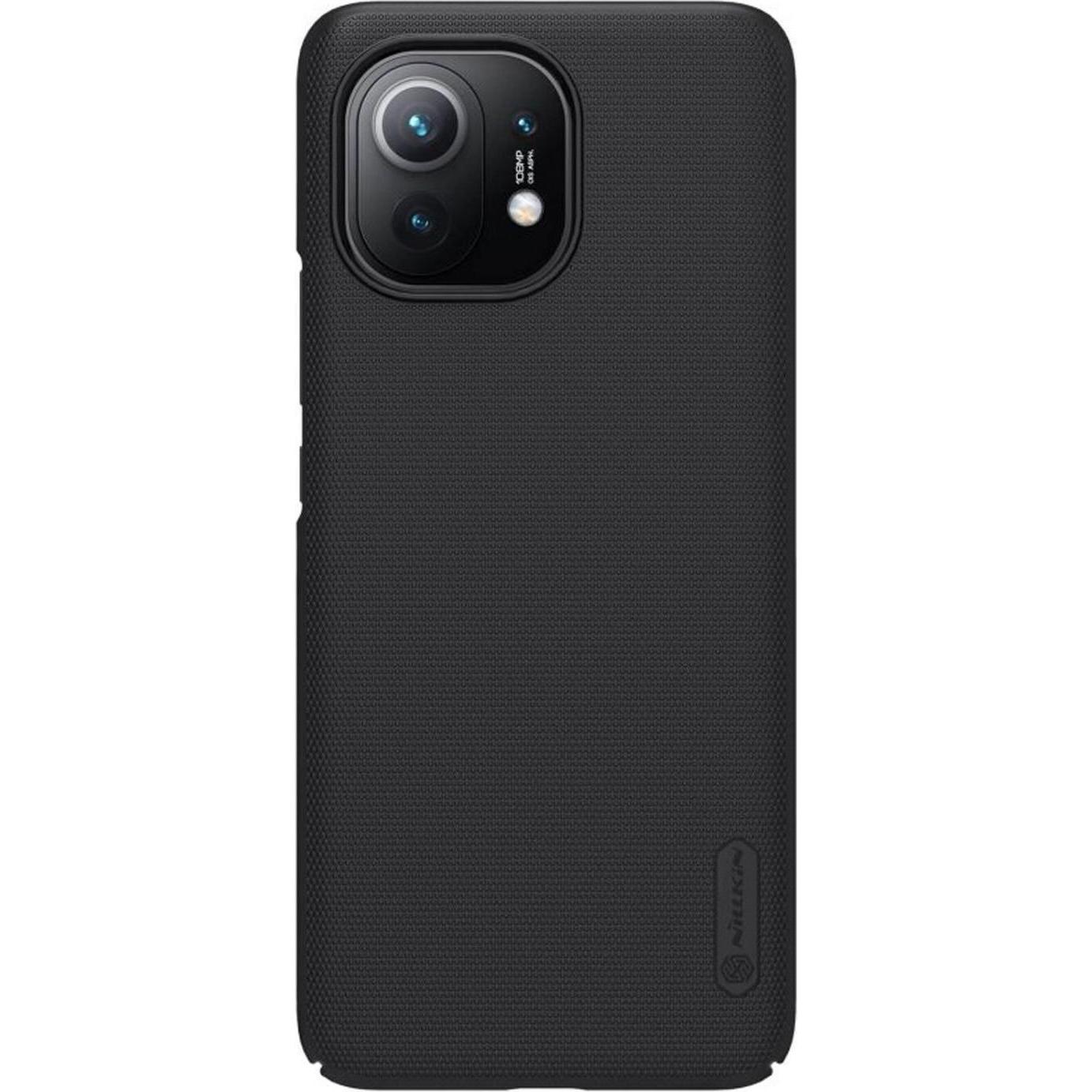 Nillkin Super Frosted Shield Series (Xiaomi Mi 11i), Smartphone Hülle, Schwarz