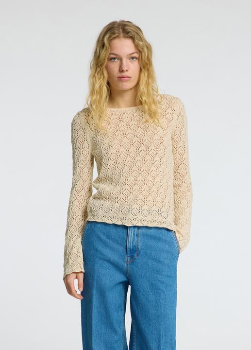 Actual product image Selected Langarm Stricktop (L)