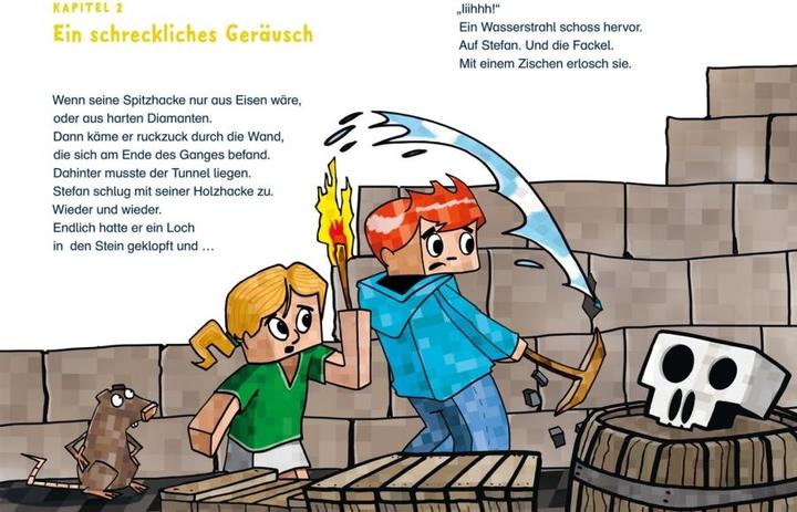 Produktbild Lesenlernen mit Spass - Minecraft Band 1: Zombies, bis der Arzt kommt (Deutsch, André Sedlaczek, Heiko Wolz, 2020)