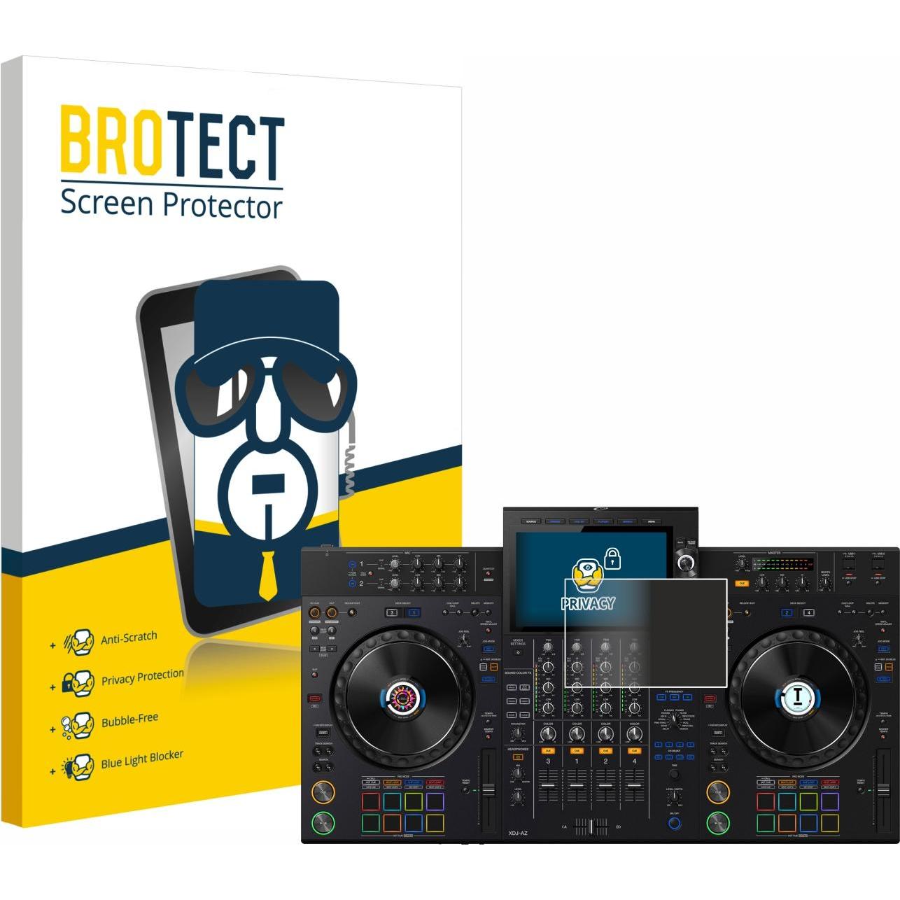 BROTECT Sichtschutzfolie Anti-Spy Privacy Folie Blaulicht-Schutz, MP3 + Media-Player Zubehör
