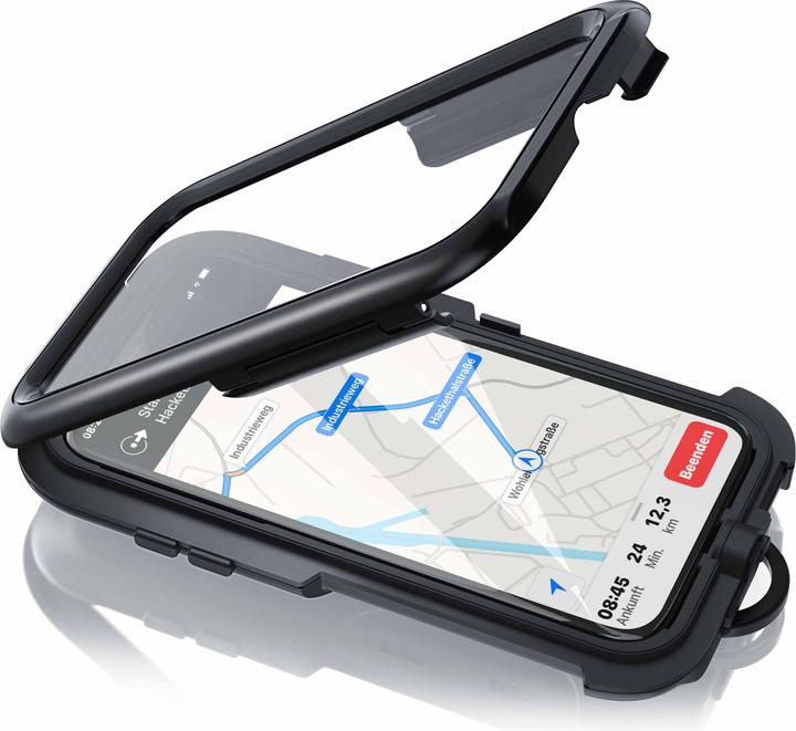 Actual product image Aplic Mobile holder, bike holder with protective cover for Iphone X & XS, splash water protection