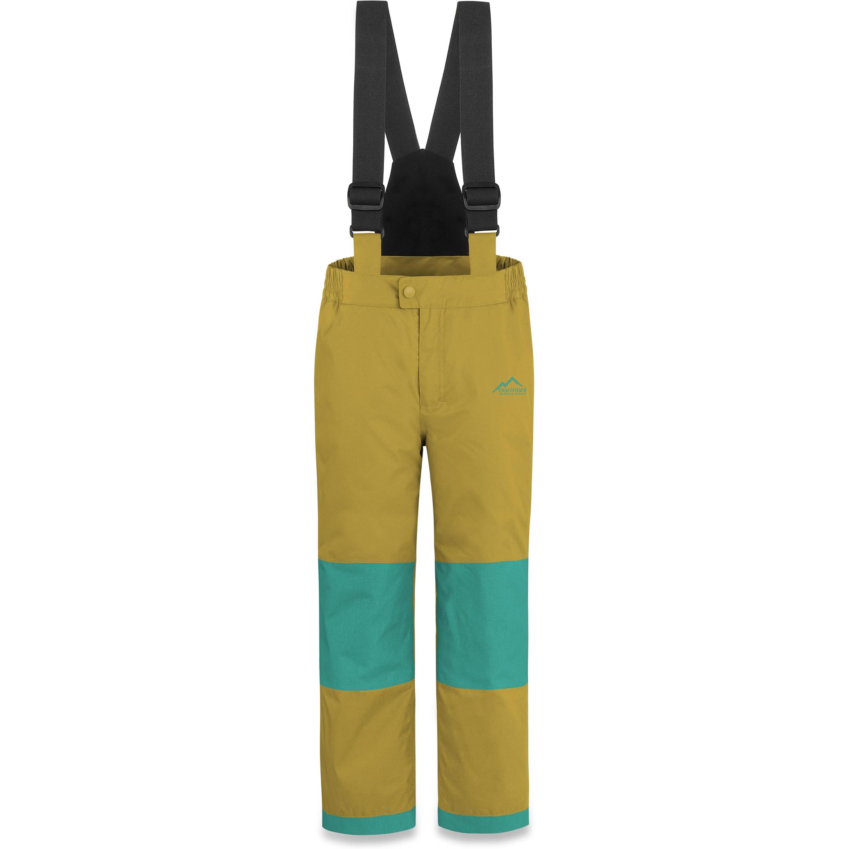 Normani, Herren, Skihosen, Kinder Winterhose Salcha - 1149 (146, 152), Gelb, 146, 152