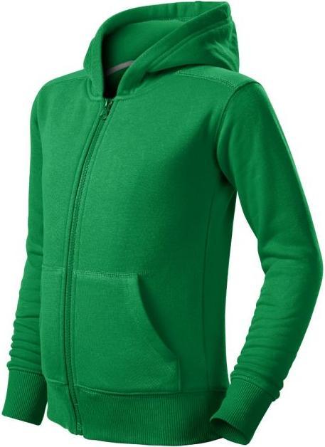 Produktbild Malfini Children's Trendy Zipper Sweatshirt (Grass Green) (122)
