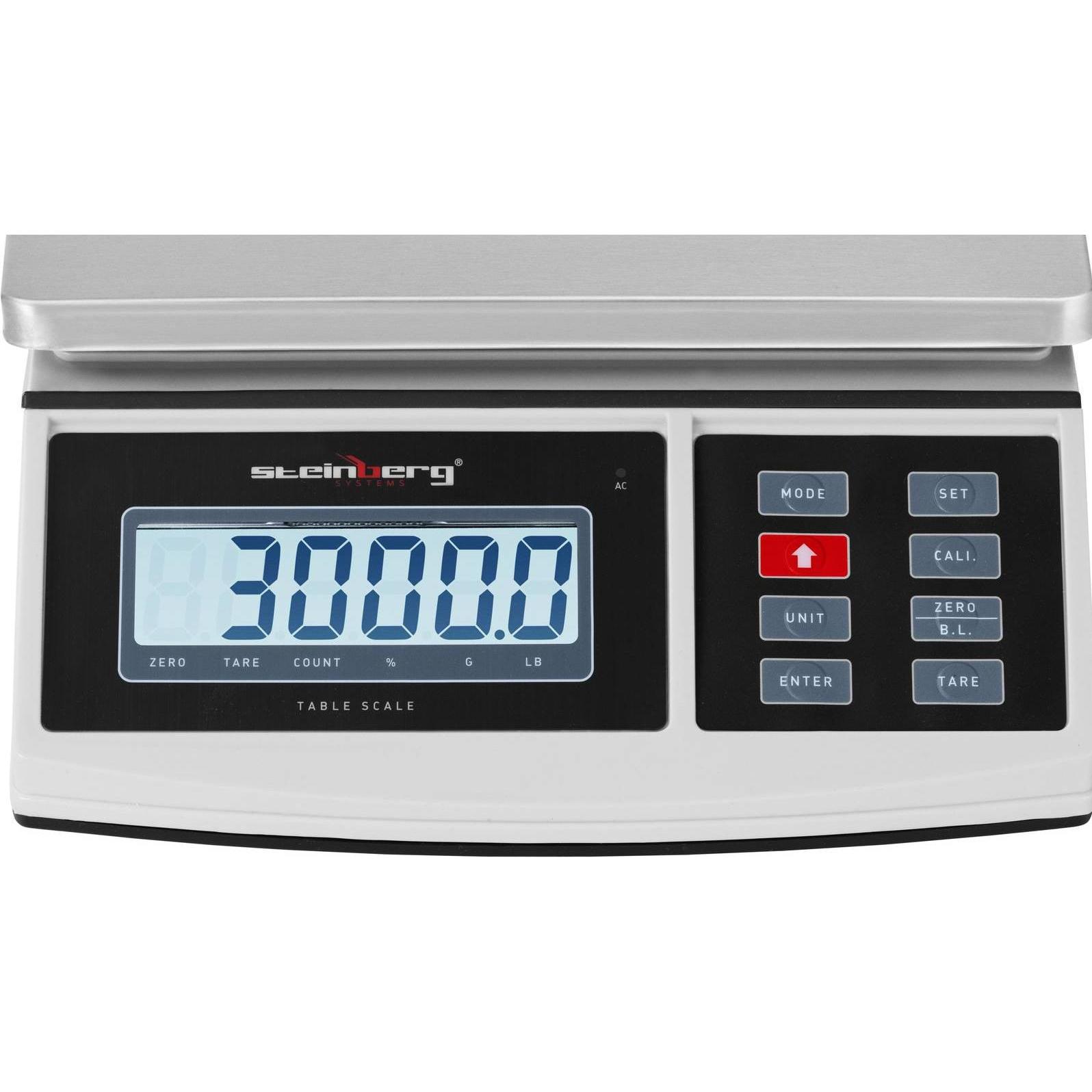 Thumbnail - Steinberg, Feinwaage, Tischwaage Feinwaage Präzisionswaage Küchenwaage Digital Akku LCD 3 kg / 0,1 g