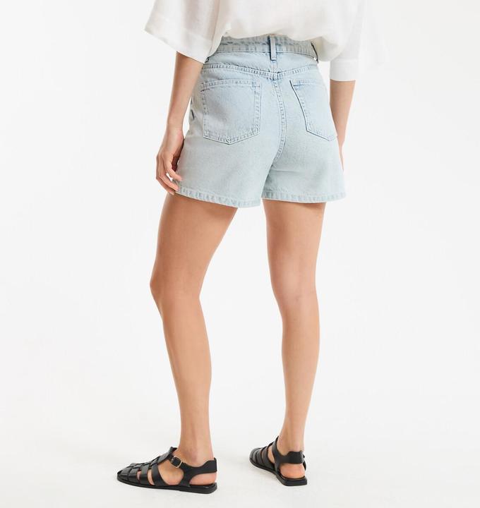 Actual product image La Redoute Collections High Waist Jean Shorts (Frequency band 38 (2600 MHz))