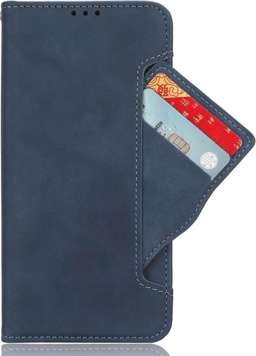 Productafbeelding Cover-Discount Nokia G60 - Etui met veel kaartsleuven blauw (Nokia G60)