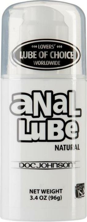 Actual product image Doc Johnson Anal Lubeega Pump - Natural (100 ml)