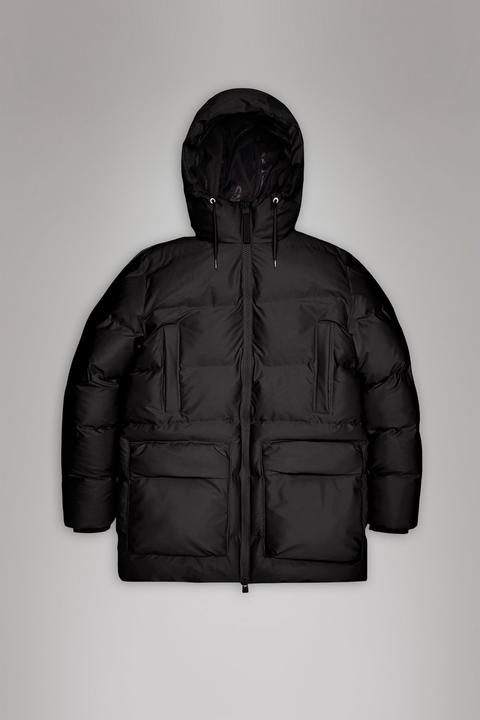 Rains Alta Long Puffer Cargo Jacket W3T4 2024-AW (M)