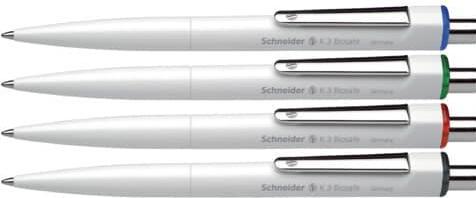 Actual product image Schneider Ballpoint pen K 3 Biosafe (White, 10 x)