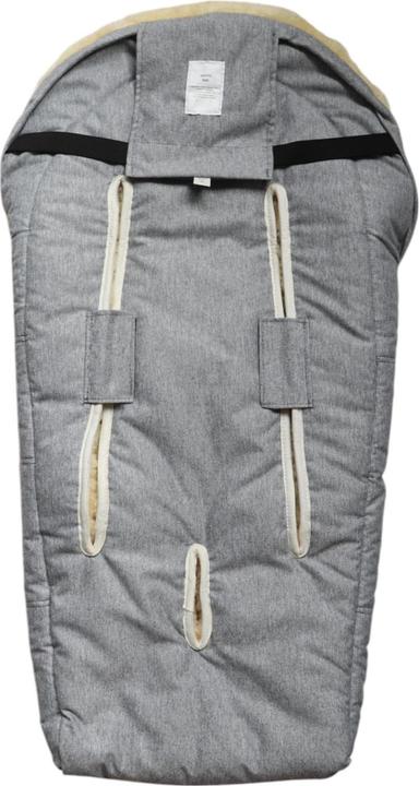 Produktbild Kaiser Baby Kaiser Babyschalen Fusssack aus Lammfell Naadja, light grey melange