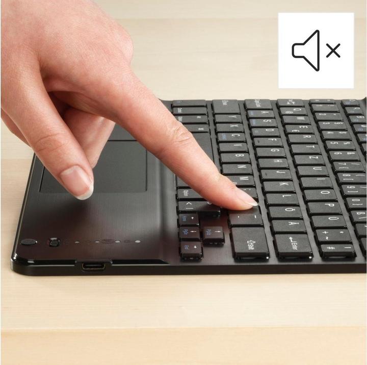 Produktbild Hama Tablet-Case mit BT-Tastatur sw (DE, Samsung Galaxy Tab A11+, Samsung Galaxy Tab A9+)