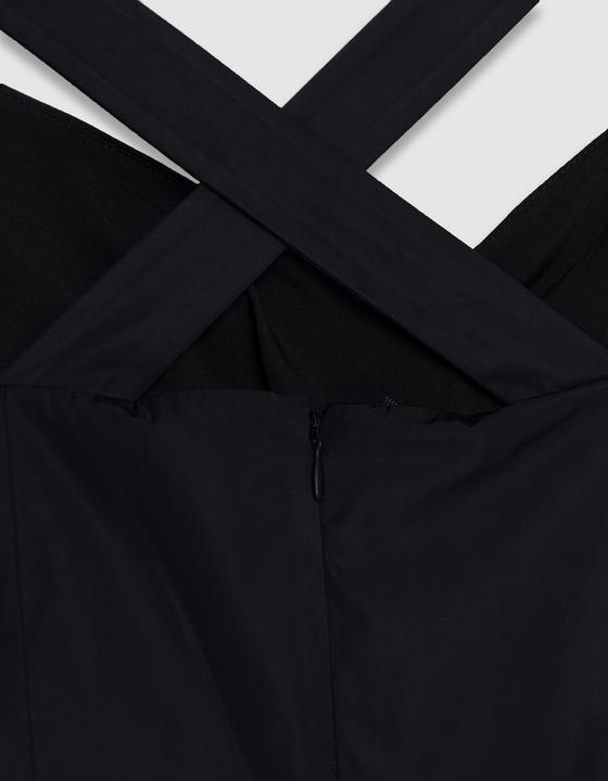 Image du produit Ikks Ausgestelltes Midikleid mit Trägern (XL)