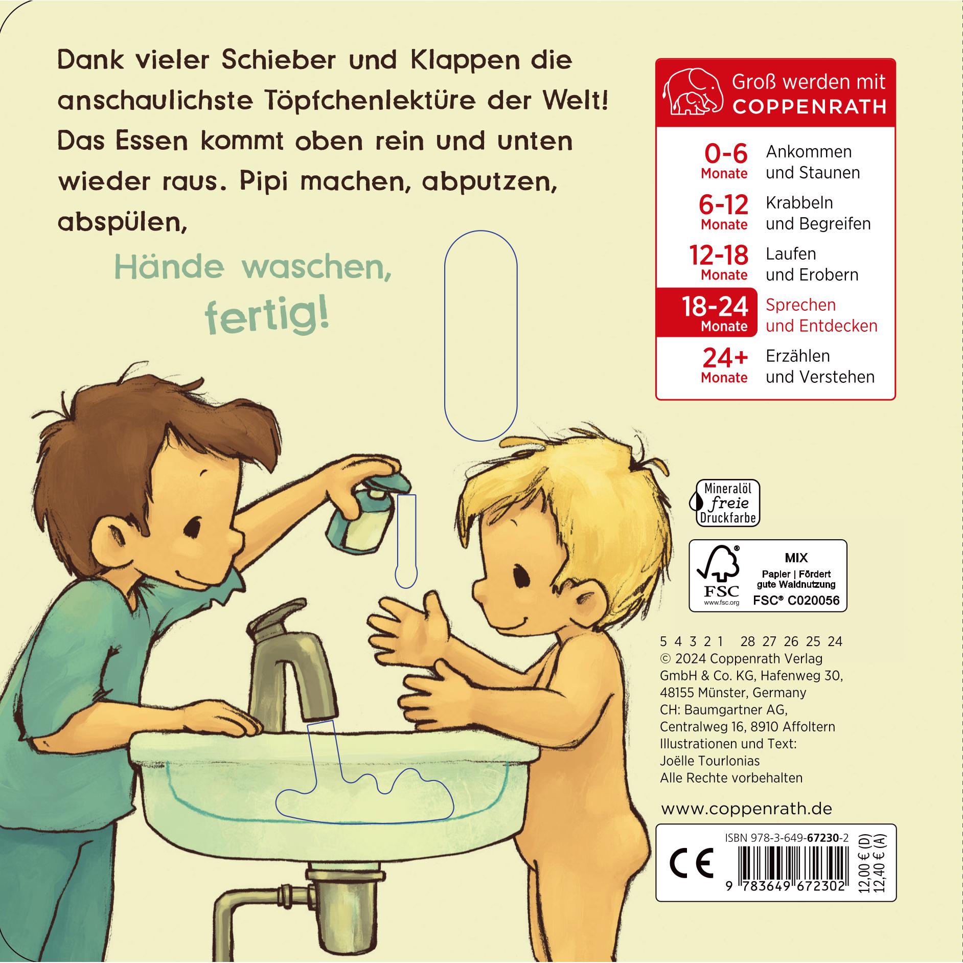 Pipikackabuch, Kinderbücher von Joëlle Tourlonias
