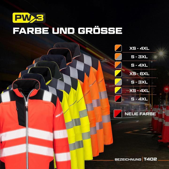 Produktbild Portwest Warnschutz- Softshelljacke orange S (S)