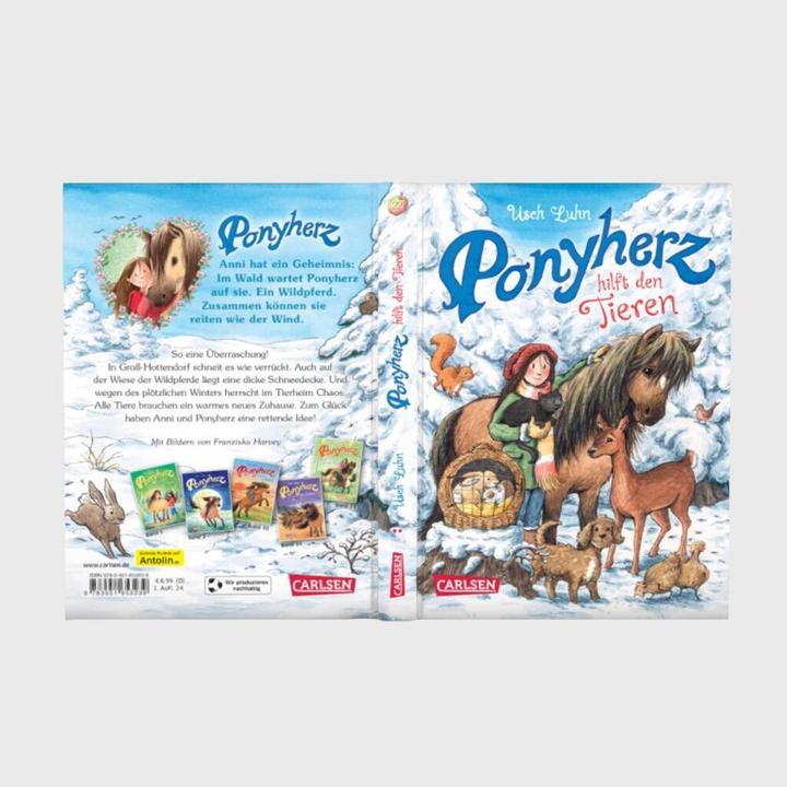 Image du produit Ponyherz 22: Ponyherz hilft den Tieren (Franziska Harvey, Allemand)