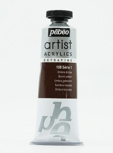 Produktbild Pebeo Artist Acrylics Extrafein Acrylfarben (Umbra gebrannt, 37 ml)