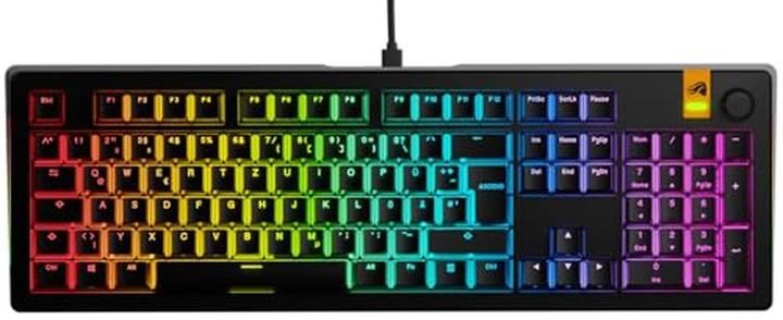 Actual product image Glorious GMMK 3 HE 100 % Custom Gaming Keyboard - Pre-Built, ISO (DE), Fox HE Switches, black (Germany, Cable)