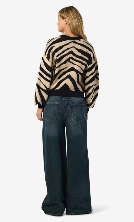 Produktbild Noisy May Gemusterter Pullover (XS)