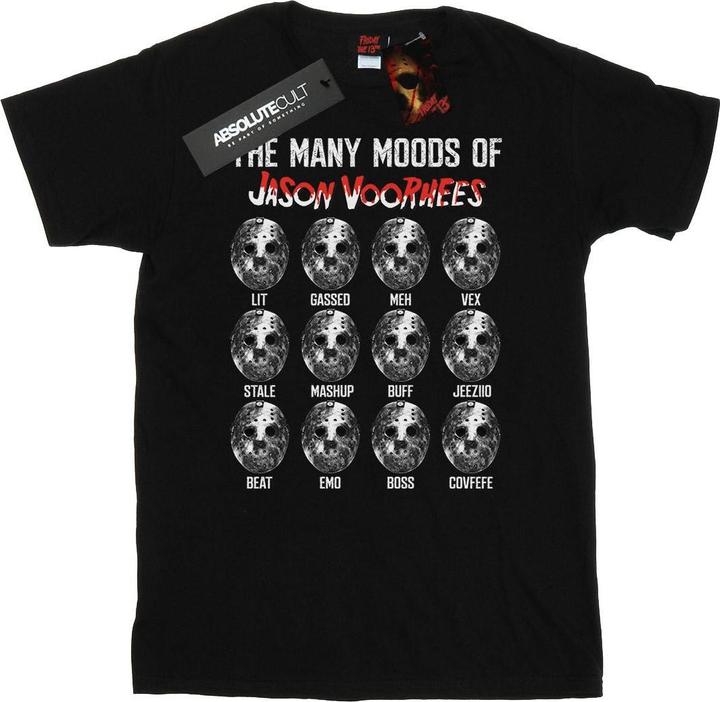 Image du produit Absolute Cult - T-shirt THE MANY MOODS OF JASON VOORHEES - Homme (L)