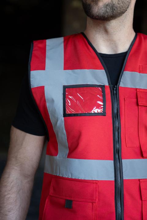 Produktbild Korntex Gefütterte Warnweste (6XL)