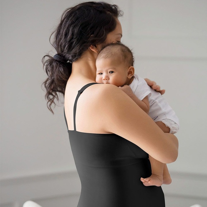 Produktbild Medela Komfort Top für Schwangerschaft und Stillzeit, schwarz, Gr. S (XL)