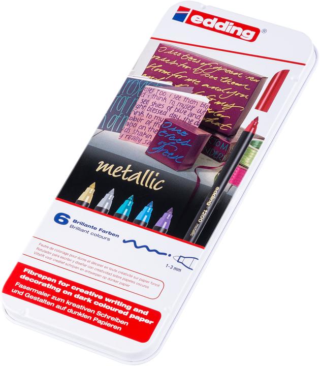 Produktbild Edding Fasermaler 1200 6er-Set (6x)