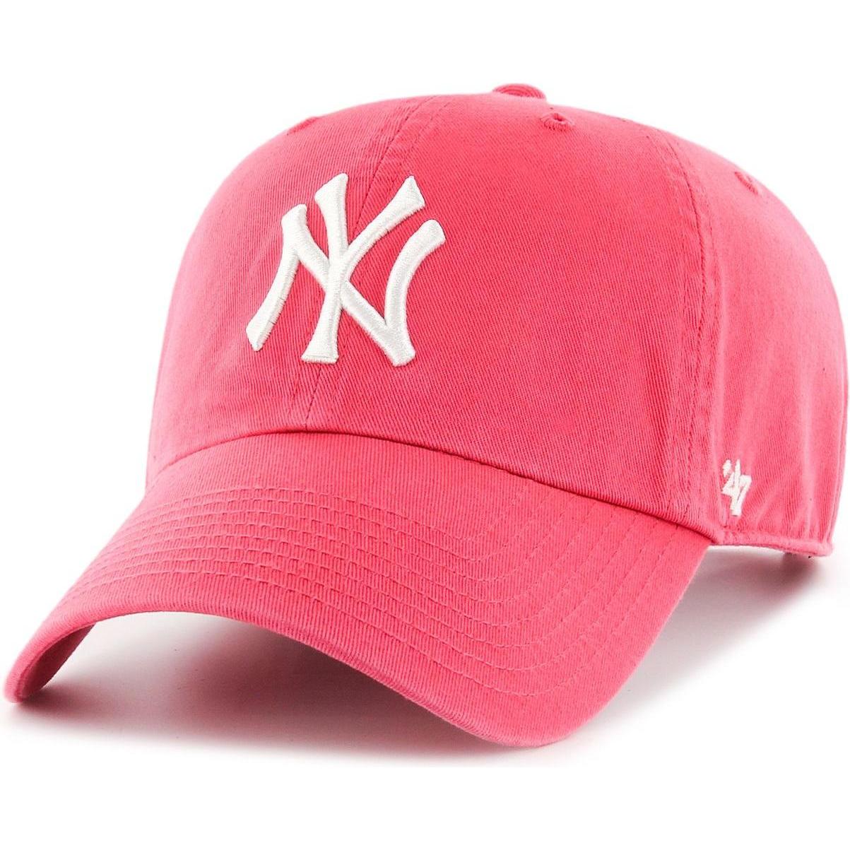 47 Brand, Jungen, Cap, Strapback Kinder Cap CLEAN New York Yankees berry, Rosa, (53, 55, 56, 52 C, 54 C)