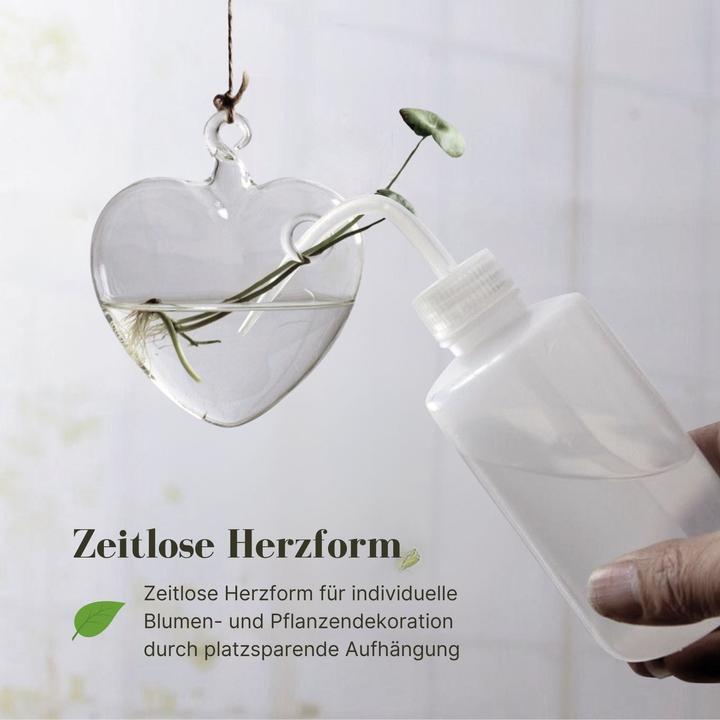 Produktbild Hermex Hängende Glasvase (1 x, 11.5 x 4.5 x 10 cm)