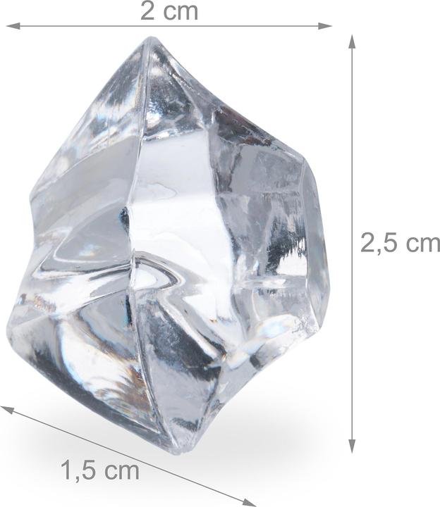 Actual product image Relaxdays 180x deco diamonds
