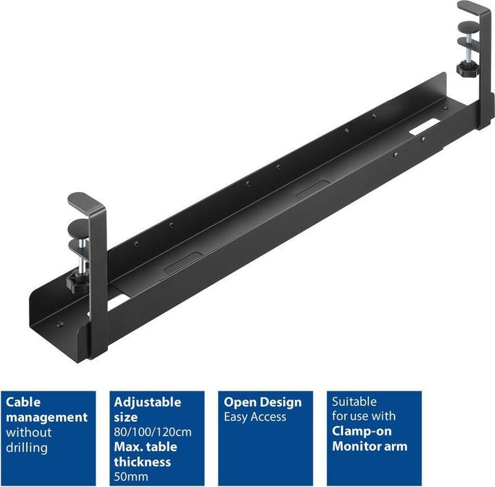 Produktbild Kabelmanagementfach (Kabelkanal, 120 cm)
