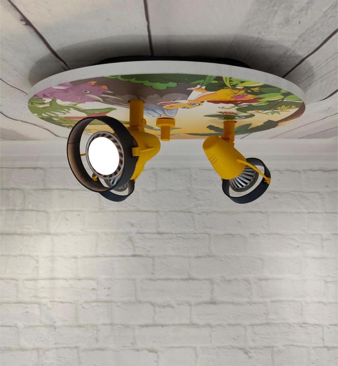 Actual product image Niermann Stand By Niermann Dino Ceiling Light 3-gang GU10 Multicolour, Coloured Made in Germany (GU10)