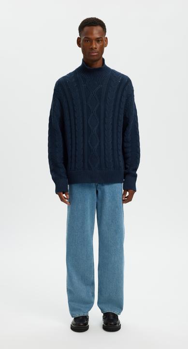 Produktbild Selected 100% Baumwoll Rollkragenpullover (L)