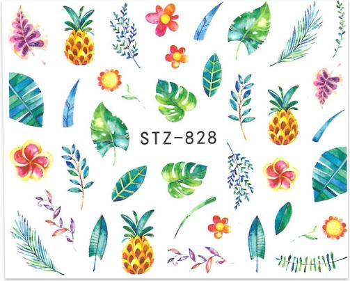 Produktbild Nagellack24 Nail Art Sticker Wassertransfer 828 (Nagellacktrockner)