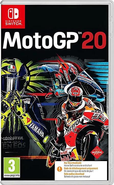 Actual product image Milestone MotoGP20 (Switch, Multilingual)