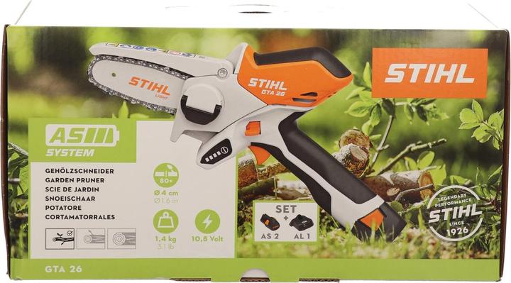 Actual product image Stihl GTA 26 (Rechargeable battery operated)