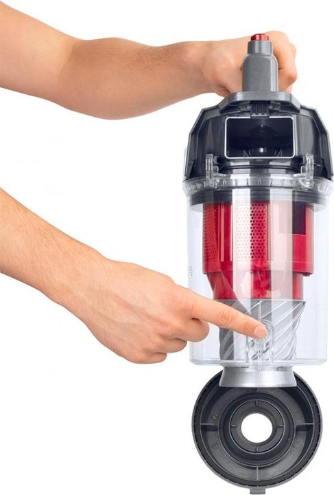 Actual product image Fakir BL 240 Trend Vacuum Cleaner anthracite / red