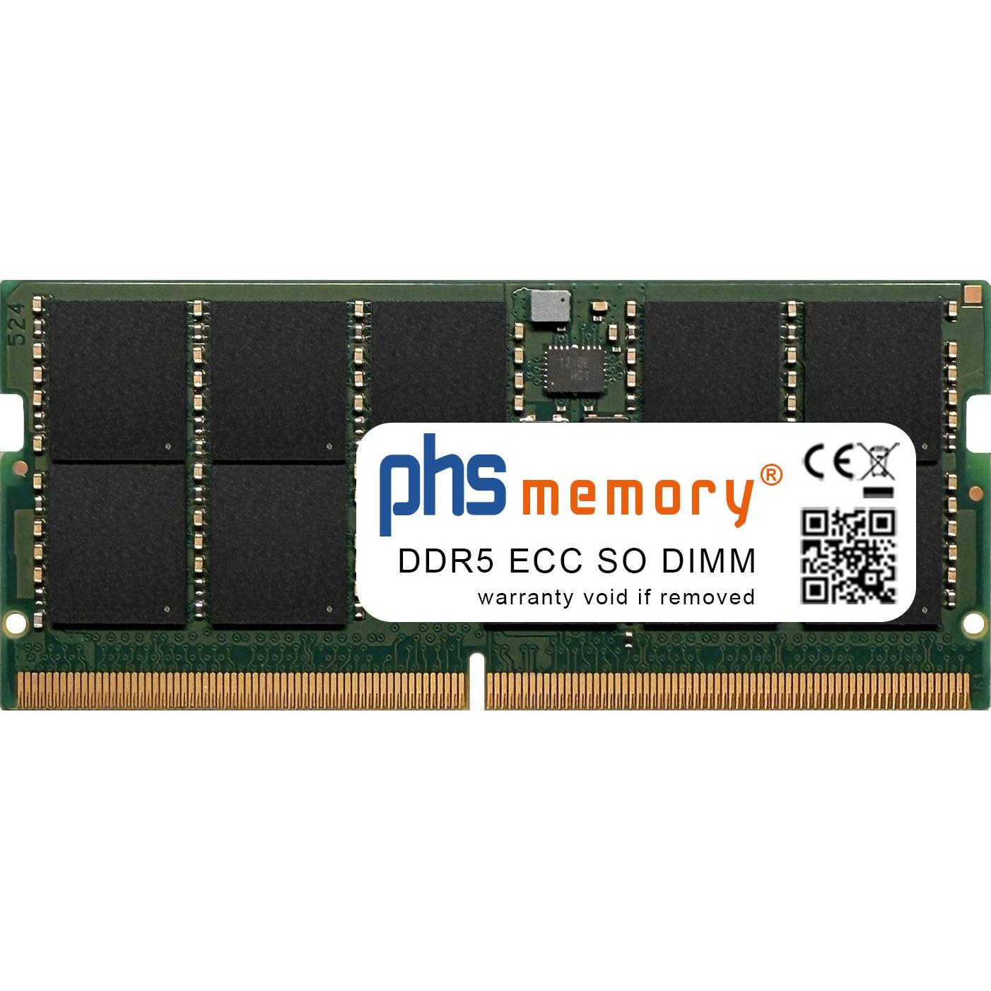 PHS-memory RAM passend für Asustor Lockerstor 10 Gen3 (AS6810T), RAM Modellspezifisch